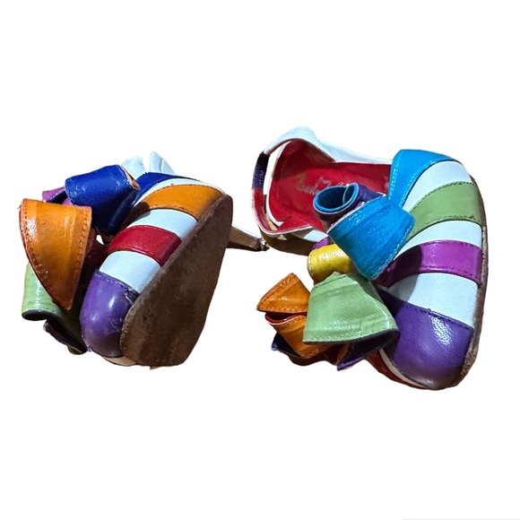 Vintage 1980s Beverly Feldman Spiral White Pump 6 - Picture 3 of 4